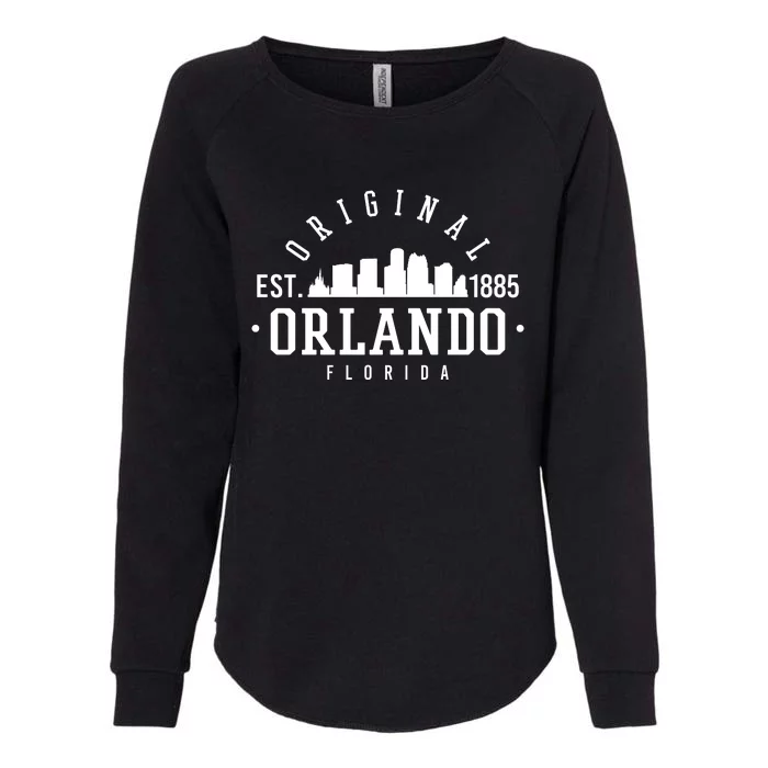 Original Orlando Florida Est 1885 Womens California Wash Sweatshirt