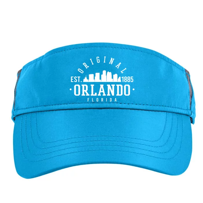 Original Orlando Florida Est 1885 Adult Drive Performance Visor