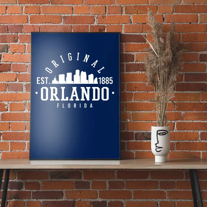 Original Orlando Florida Est 1885 Poster