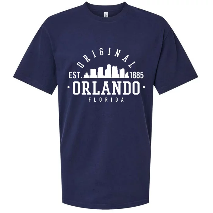 Original Orlando Florida Est 1885 Sueded Cloud Jersey T-Shirt