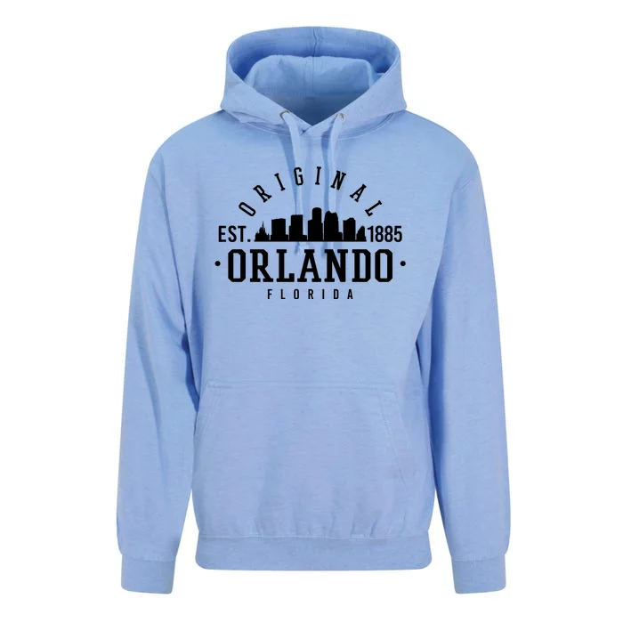 Original Orlando Florida Est 1885 Unisex Surf Hoodie