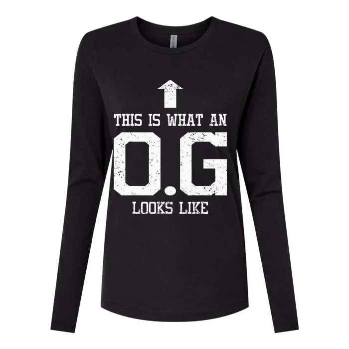 Og Original Gangster Gift For Dad Grandpa Uncle Womens Cotton Relaxed Long Sleeve T-Shirt