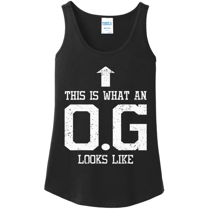 Og Original Gangster Gift For Dad Grandpa Uncle Ladies Essential Tank