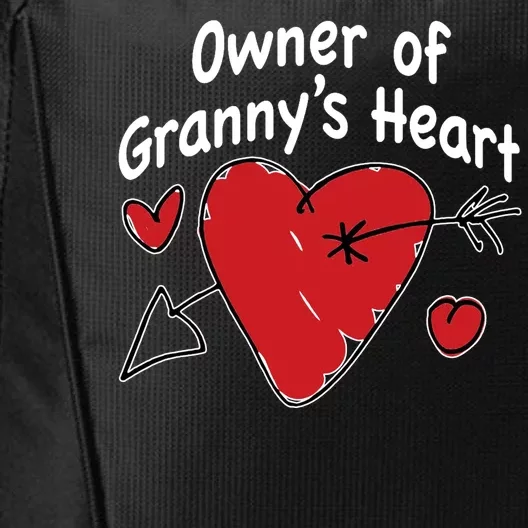 Owner Of Grannys Heart Cute Gift City Backpack