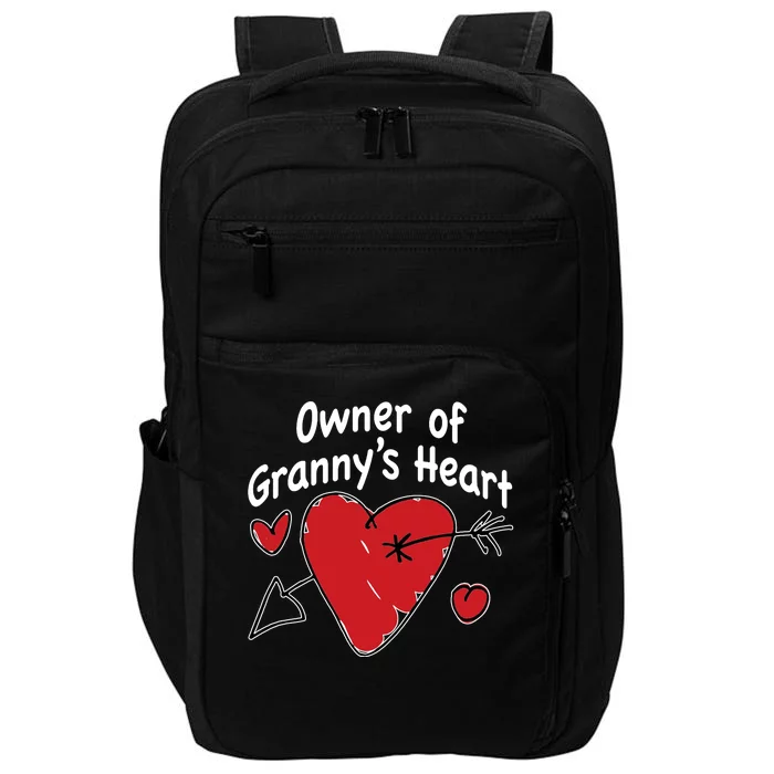 Owner Of Grannys Heart Cute Gift Impact Tech Backpack