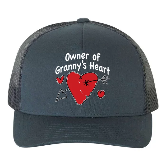 Owner Of Grannys Heart Cute Gift Yupoong Adult 5-Panel Trucker Hat