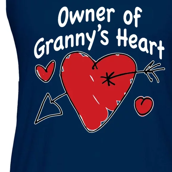 Owner Of Grannys Heart Cute Gift Ladies Essential Flowy Tank