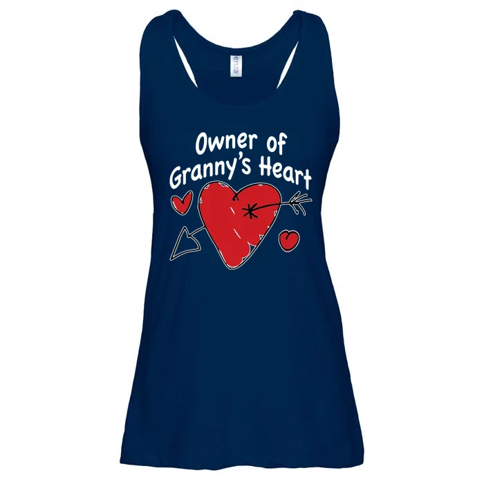 Owner Of Grannys Heart Cute Gift Ladies Essential Flowy Tank