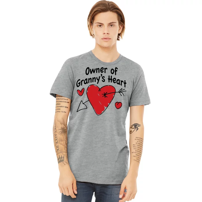 Owner Of Grannys Heart Cute Gift Premium T-Shirt