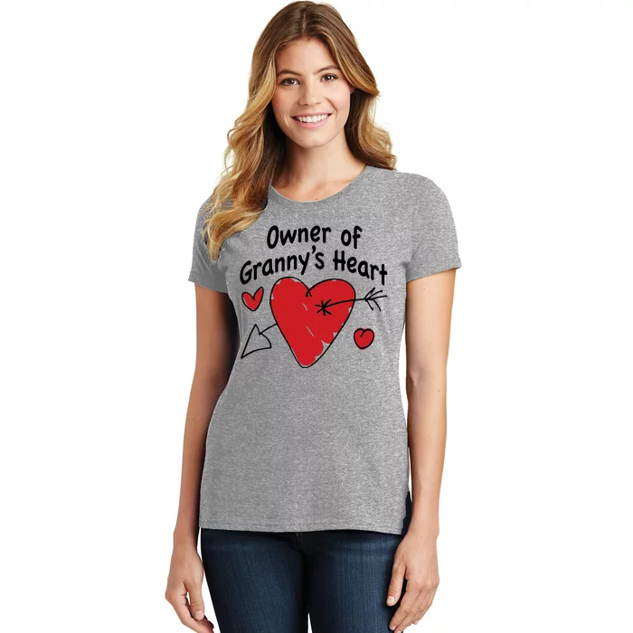 Owner Of Grannys Heart Cute Gift Women's T-Shirt