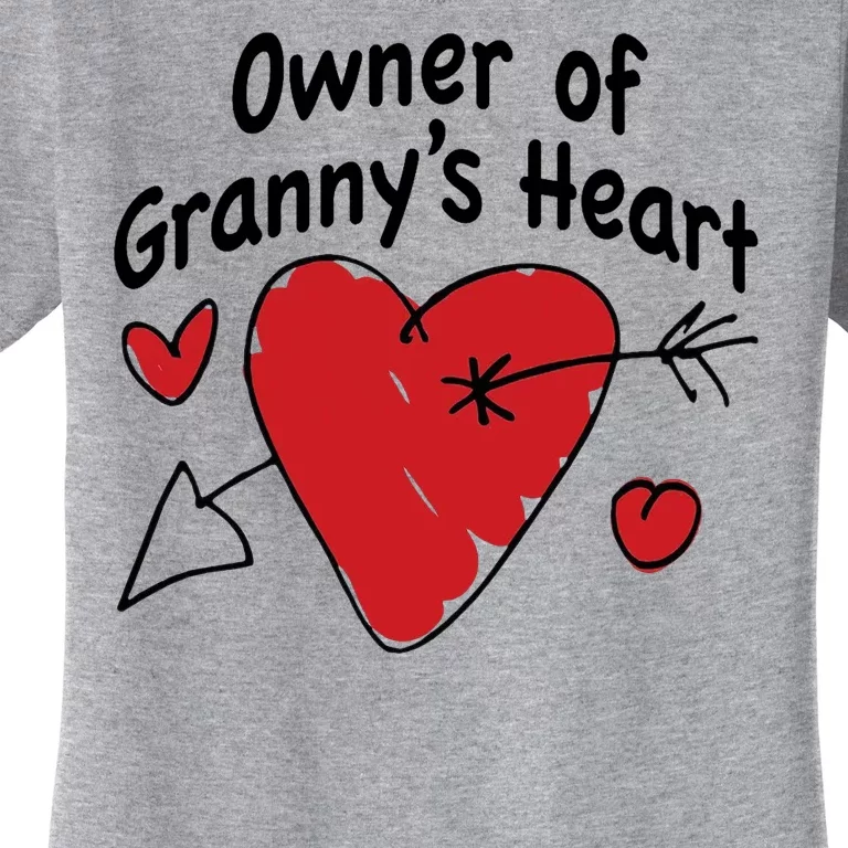 Owner Of Grannys Heart Cute Gift Women's T-Shirt