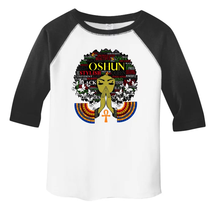 Orisha Oshun Gift Goddess Of Divinity Femininity And Love Cute Gift Toddler Fine Jersey T-Shirt