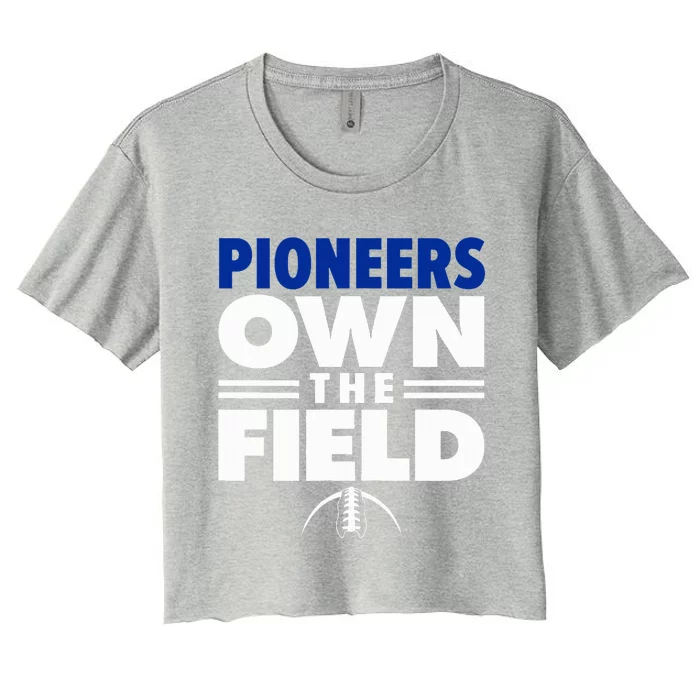 Olentangy Orange High School Own The Field Women's Crop Top Tee