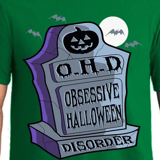 Ohd Obsessive Halloween Disorder Funny Costume Pajama Set