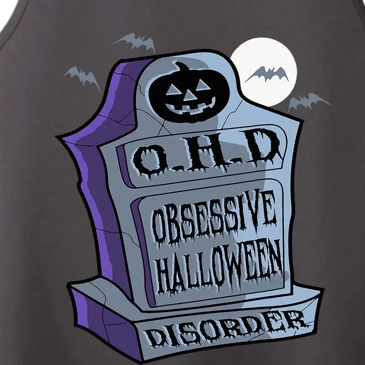 Ohd Obsessive Halloween Disorder Funny Costume Performance Tank