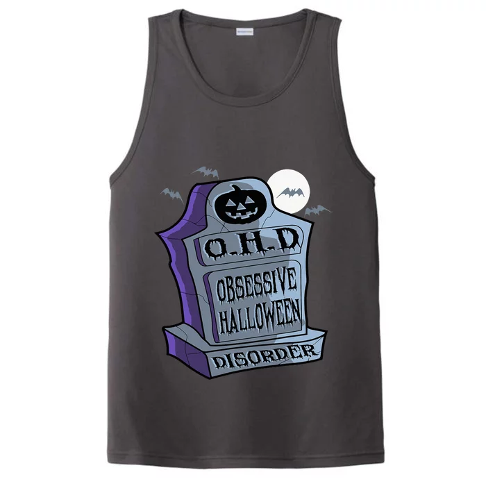 Ohd Obsessive Halloween Disorder Funny Costume Performance Tank