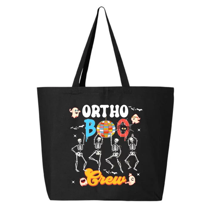 Ortho Orthopedic Halloween Boo Crew Skeleton Dancing Nurse 25L Jumbo Tote