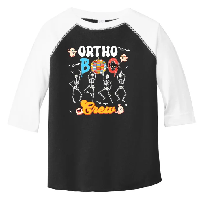 Ortho Orthopedic Halloween Boo Crew Skeleton Dancing Nurse Toddler Fine Jersey T-Shirt