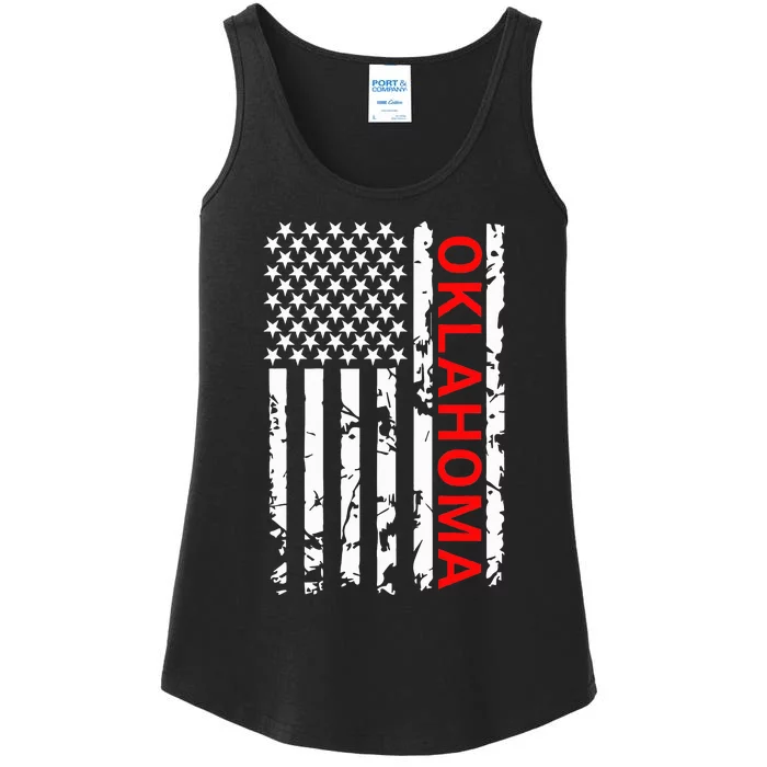 Oklahoma Ladies Essential Tank