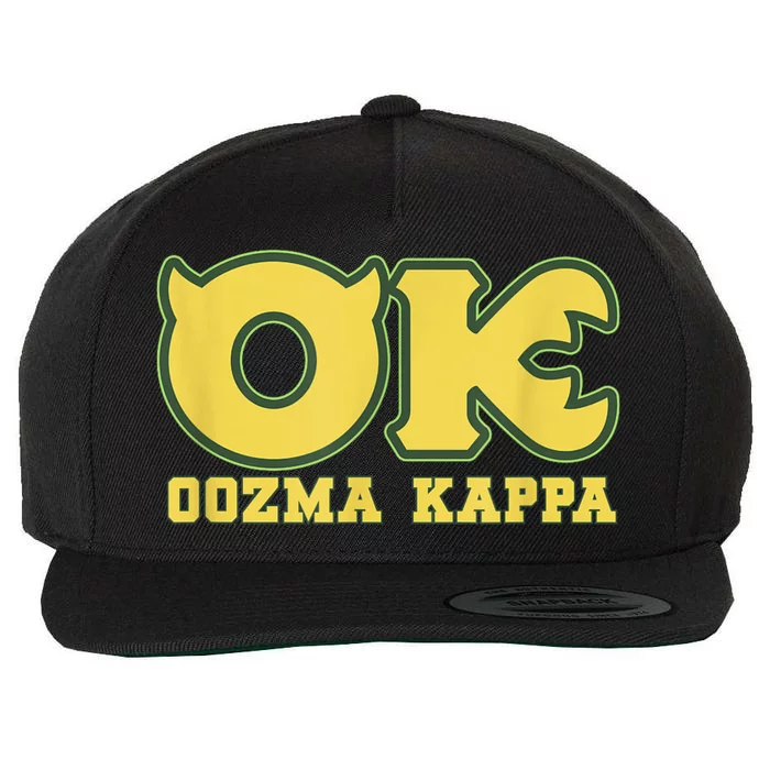 Ok Oozma Kappa Wool Snapback Cap