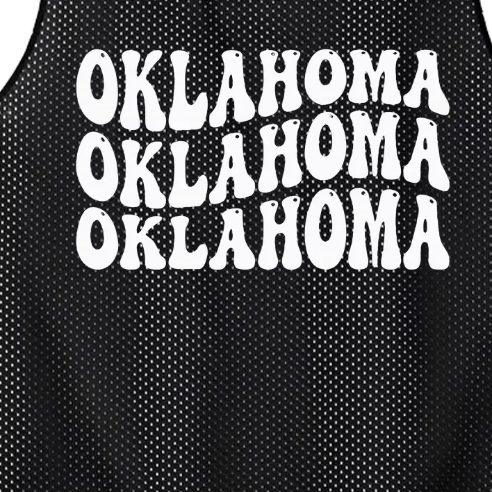 Oklahoma Mesh Reversible Basketball Jersey Tank