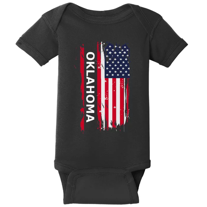 Oklahoma Baby Bodysuit