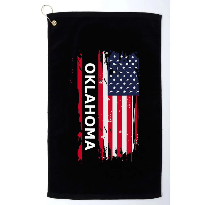 Oklahoma Platinum Collection Golf Towel