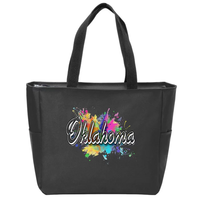 Oklahoma Zip Tote Bag