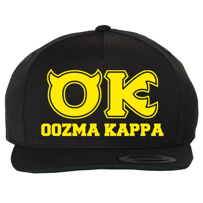 OK Oozma Kappa Wool Snapback Cap