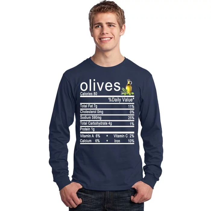 Olives Tall Long Sleeve T-Shirt