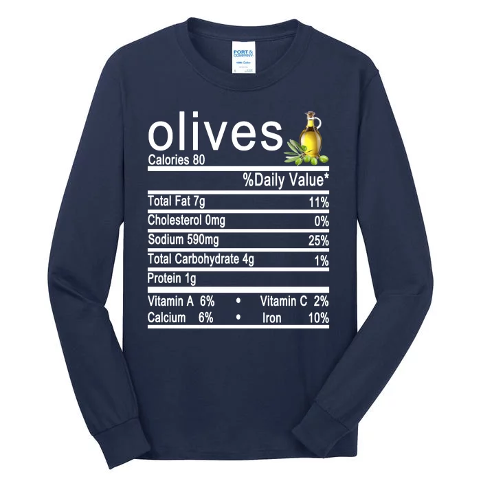 Olives Tall Long Sleeve T-Shirt