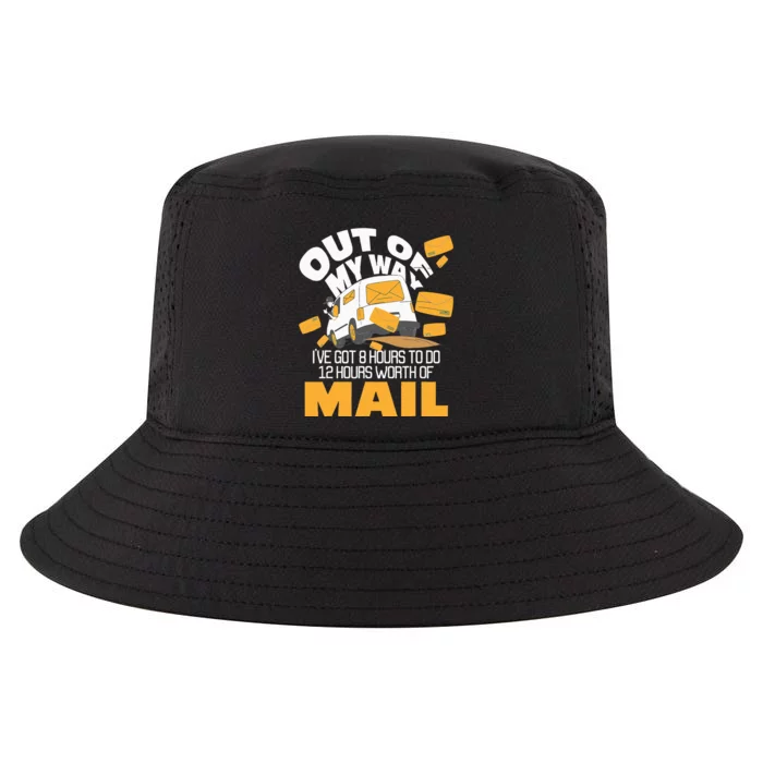 Out Of My Way Postal Worker Mailman Postman Mail Carrier Cool Comfort Performance Bucket Hat