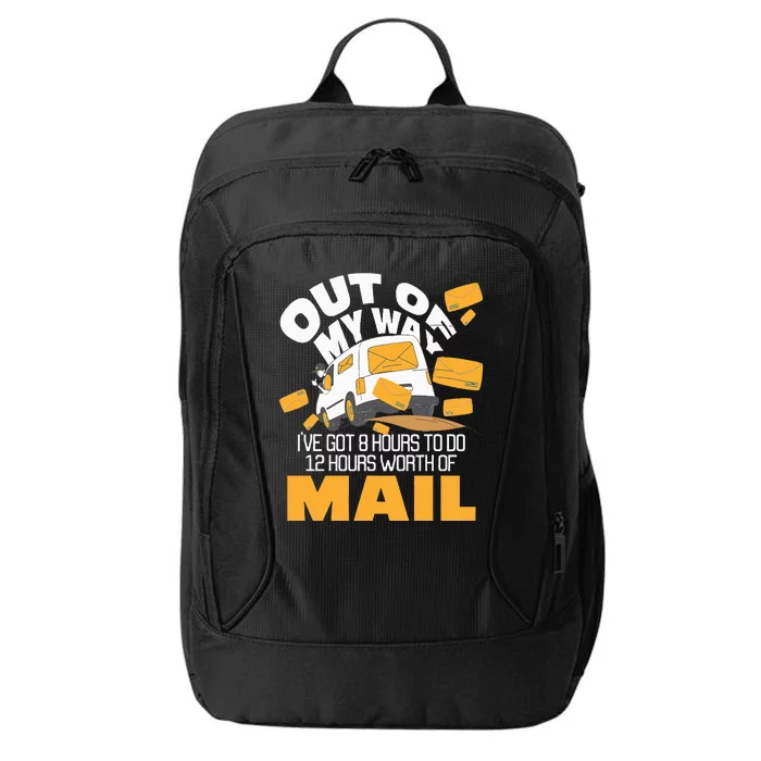 Out Of My Way Postal Worker Mailman Postman Mail Carrier City Backpack