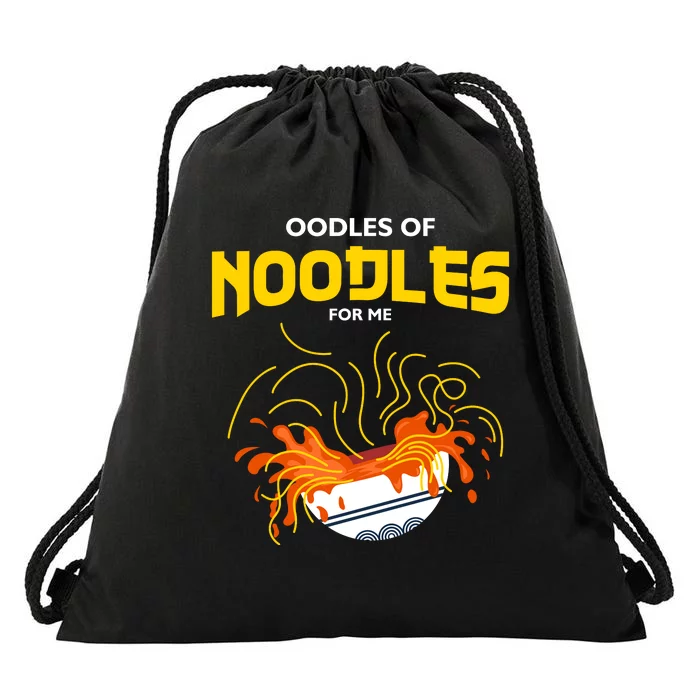 Oodles Of Noodles Drawstring Bag