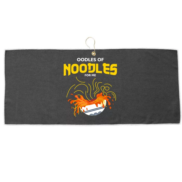 Oodles Of Noodles Large Microfiber Waffle Golf Towel