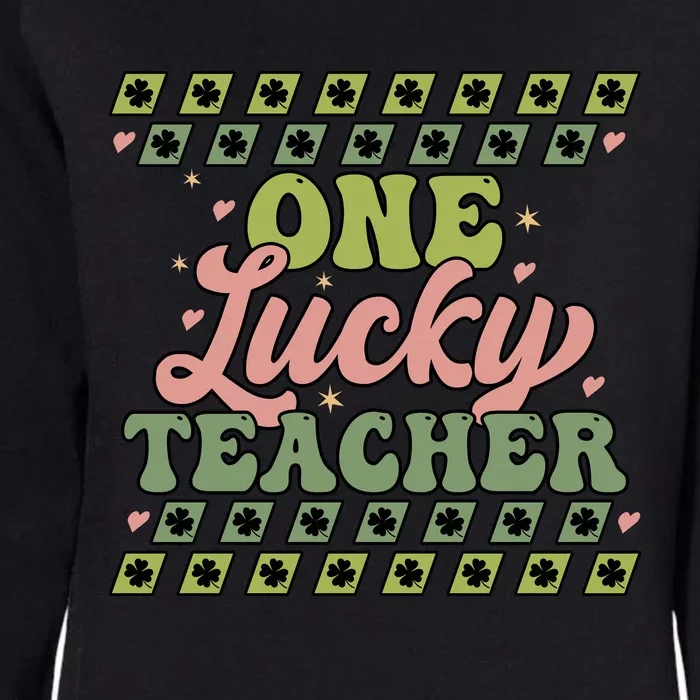 OneLuckyTeacher Womens California Wash Sweatshirt