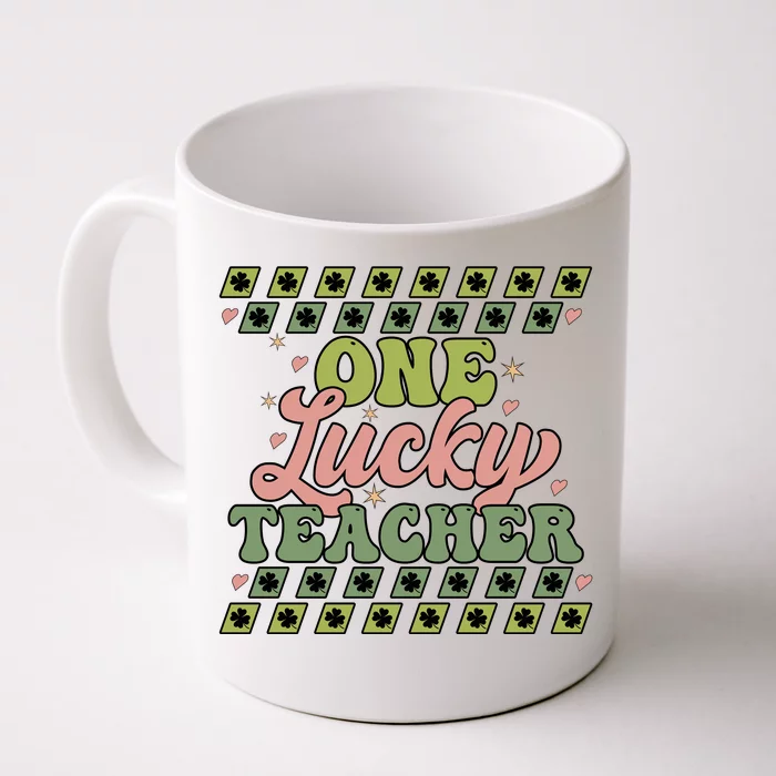 OneLuckyTeacher Front & Back Coffee Mug