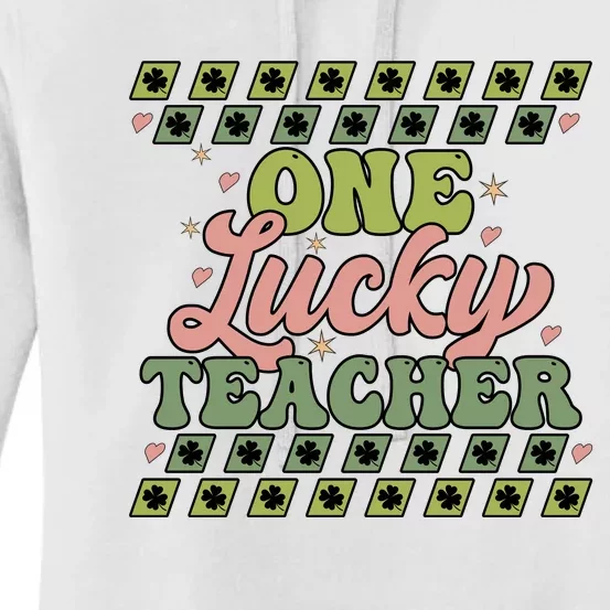 OneLuckyTeacher Women's Pullover Hoodie