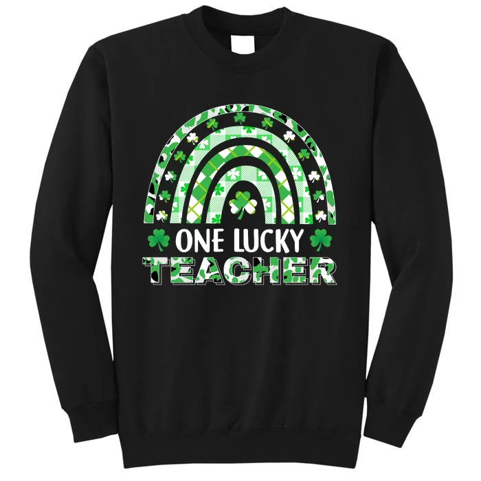 OneLuckyTeacher Tall Sweatshirt