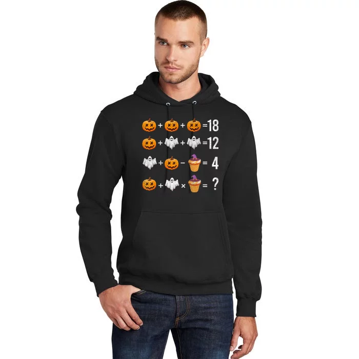 Order Of Operations Funny Math Teacher Halloween Quiz Tall Hoodie