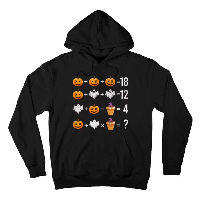 Order Of Operations Funny Math Teacher Halloween Quiz Tall Hoodie