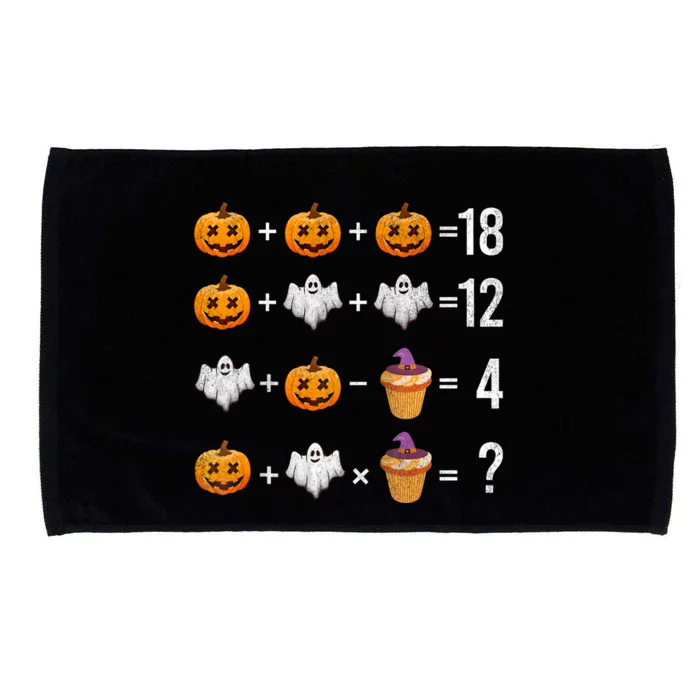 Order Of Operations Funny Math Teacher Halloween Quiz Microfiber Hand Towel