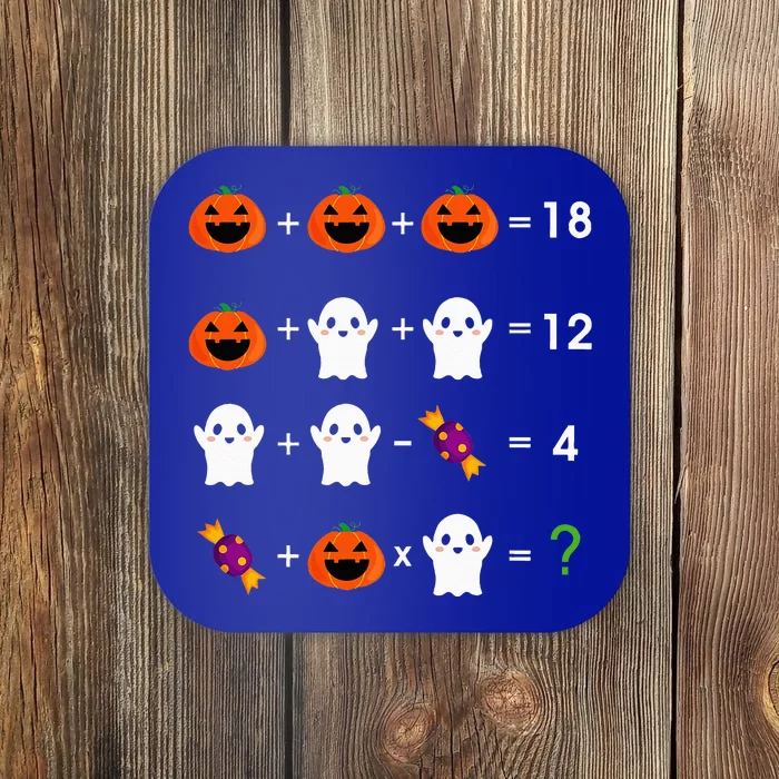 Order Of Operations Halloween Quiz Math Teacher Coaster