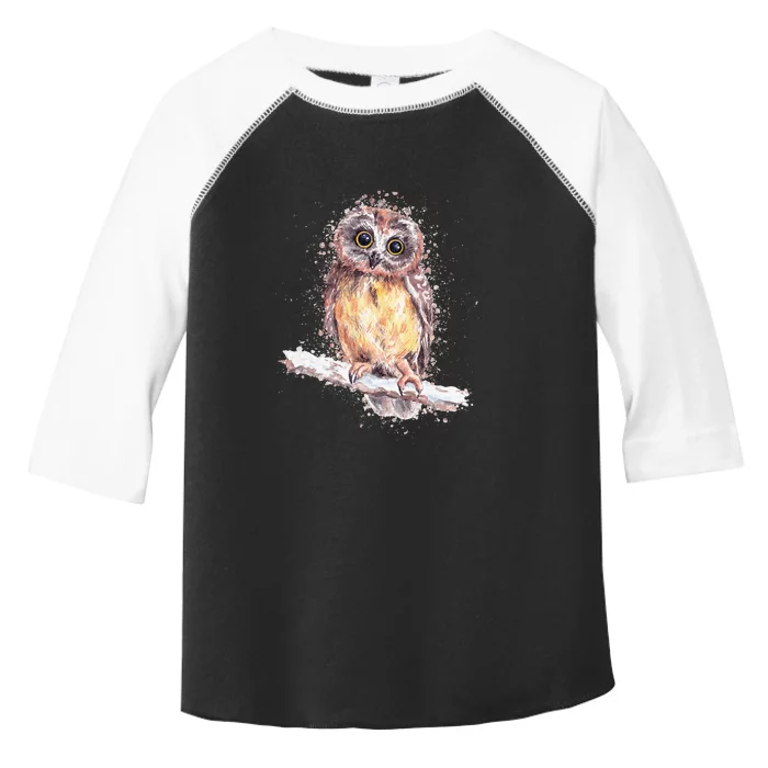 Owl Owl Owl Lover Tee Owl Gift Owl Toddler Fine Jersey T-Shirt