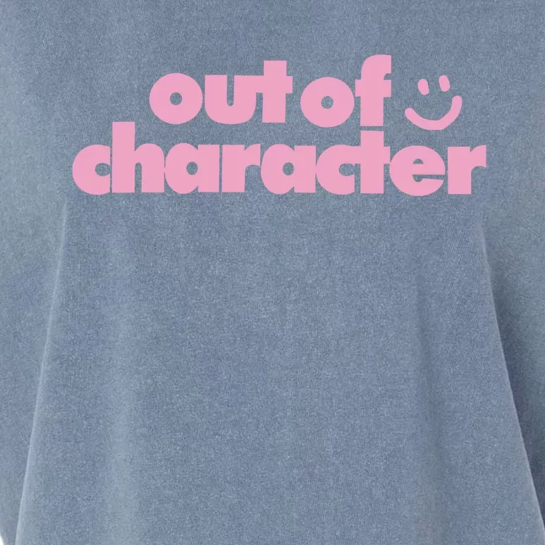 Outofcharacter Out Of Character Gender Reveal Garment-Dyed Women's Muscle Tee