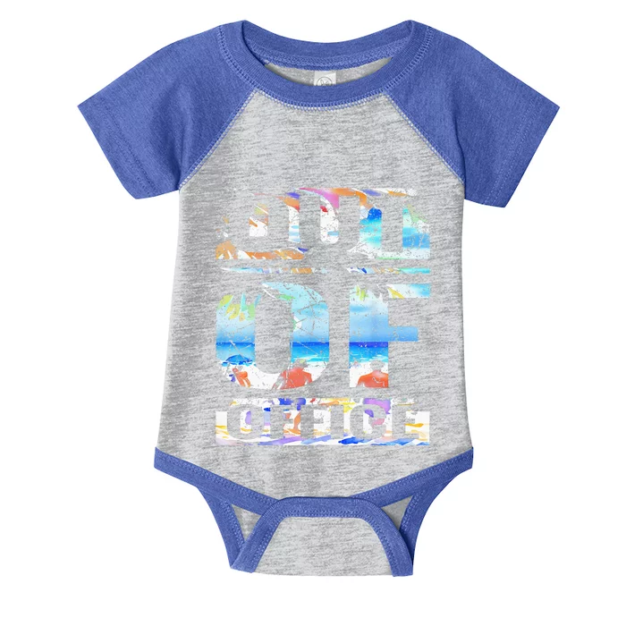 Out Of Office Vacation and Retirement Infant Baby Jersey Bodysuit