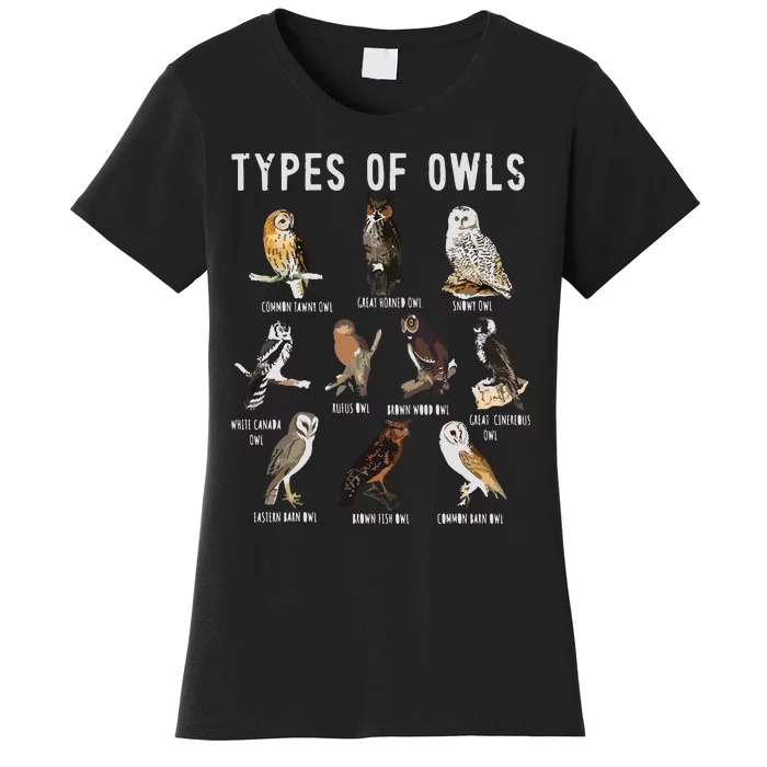 Owl Owl Owl Lover Tee Owl Gift Owl Women's T-Shirt