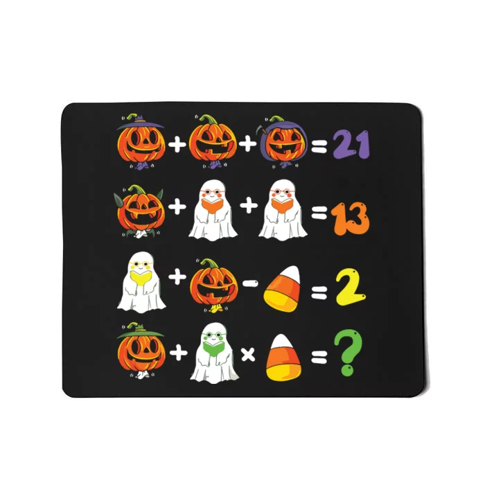 Order Of Operations Quiz Math Halloween Teacher Student Kids Mousepad