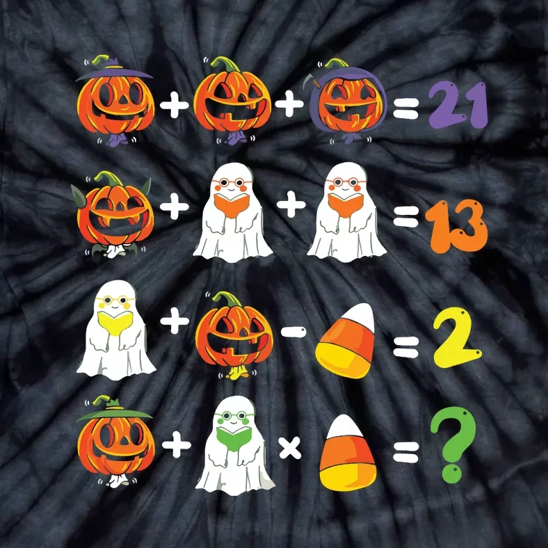 Order Of Operations Quiz Math Halloween Teacher Student Kids Tie-Dye T-Shirt