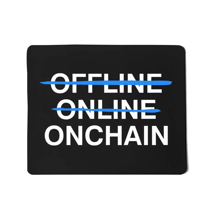 Offline Online Onchain Mousepad